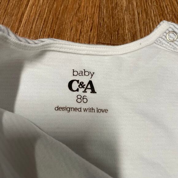 C&A Baby Boys One Piece Sleeveless Romper Set Palm Tree Tiger Casual Size 18-24M - Picture 7 of 7